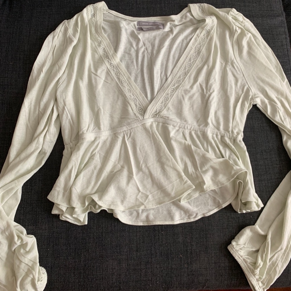 Light green blouse